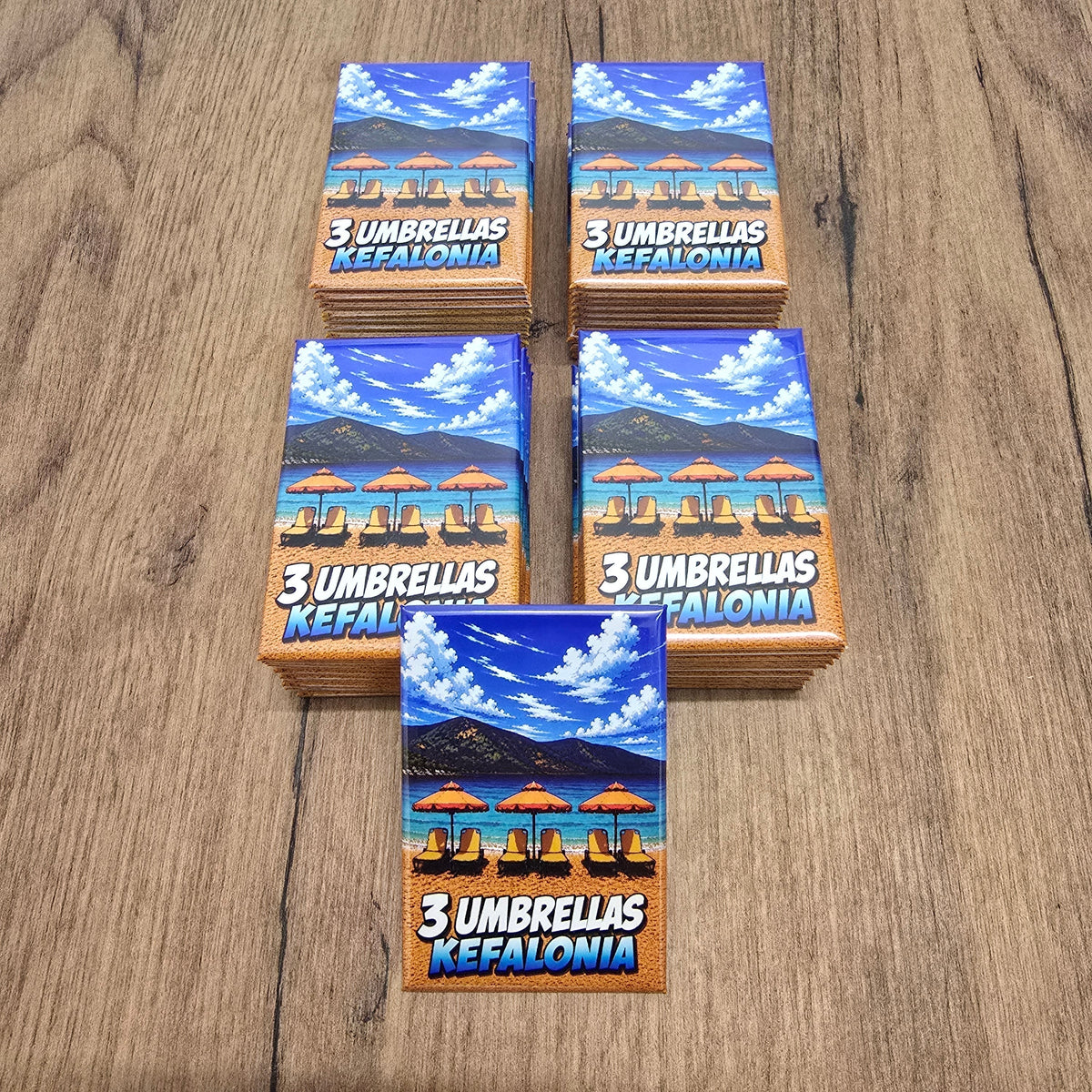 Promotional custom corporate photo magnets with company logo for business gifting